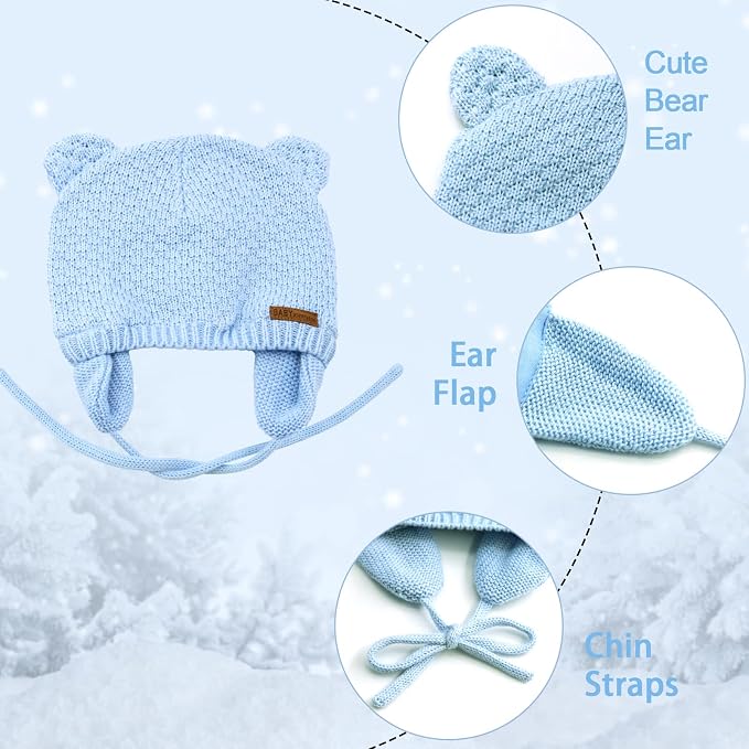 BAVST Baby Beanie Hat for Winter - Image 2