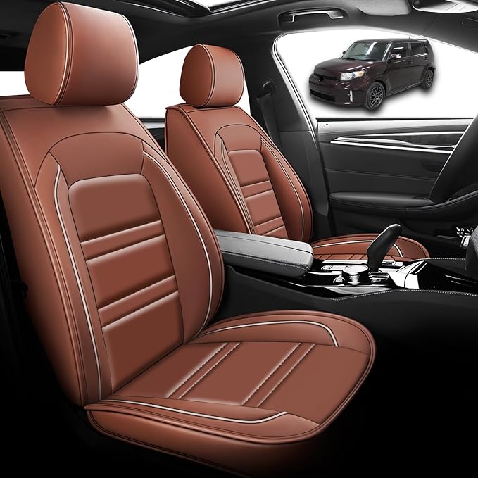 Seat Cover for Scion xb 2004-2015 | Car Seat Covers Front Seats, Waterproof - Image 2