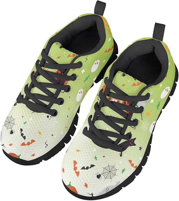 MARSVOVO First Shoes for Walking Boy Girl Athletic Lightweight Flexible Lace-up - Image 3