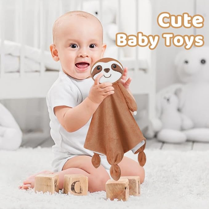 Pro Goleem Sloth Security Blanket Soft Loveys - Image 4