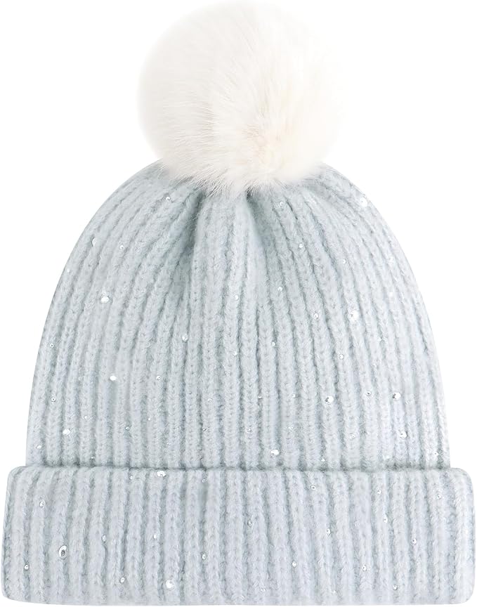 Girls Winter Hat Warm Toddler Beanie - Image 2