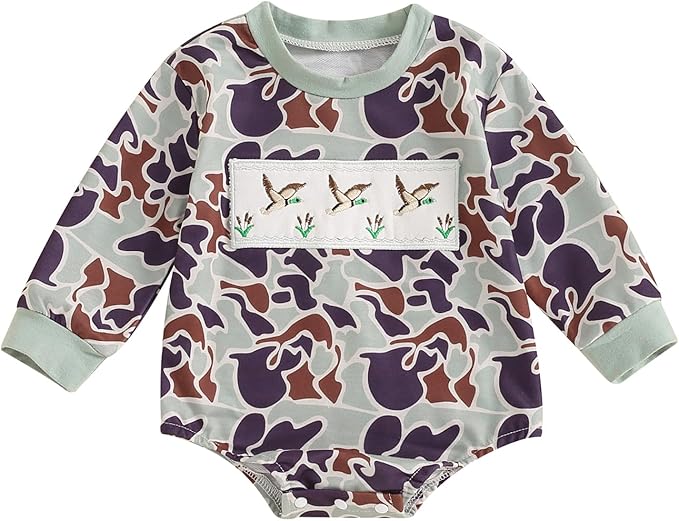 VISGOGO Newborn Infant Baby Boy Girls Oversized Romper Little Dude Sweater by VISGOGO