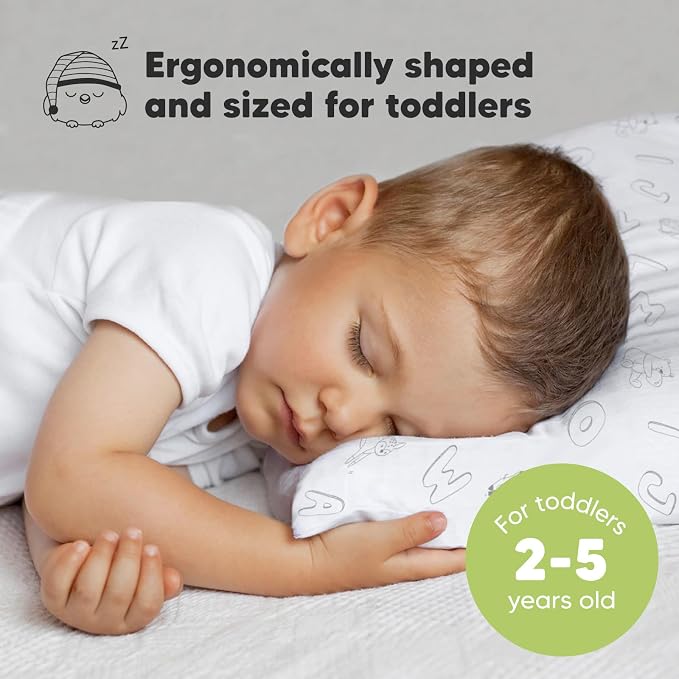 Toddler Pillow with Pillowcase - Image 2