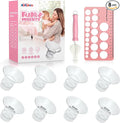 Flange Inserts 21mm & Nipple Ruler & Cleaning Brush, 3 in 1 Flange Sizing Kit by Z%C3%9CC%C3%9CB%C3%A9B%C3%A9