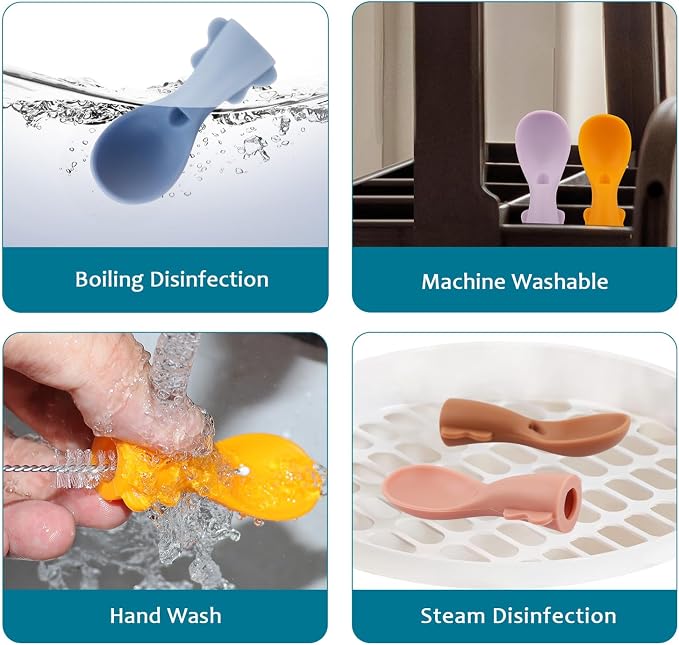 Universal Baby Food Pouch Spoon Attachment - Image 4