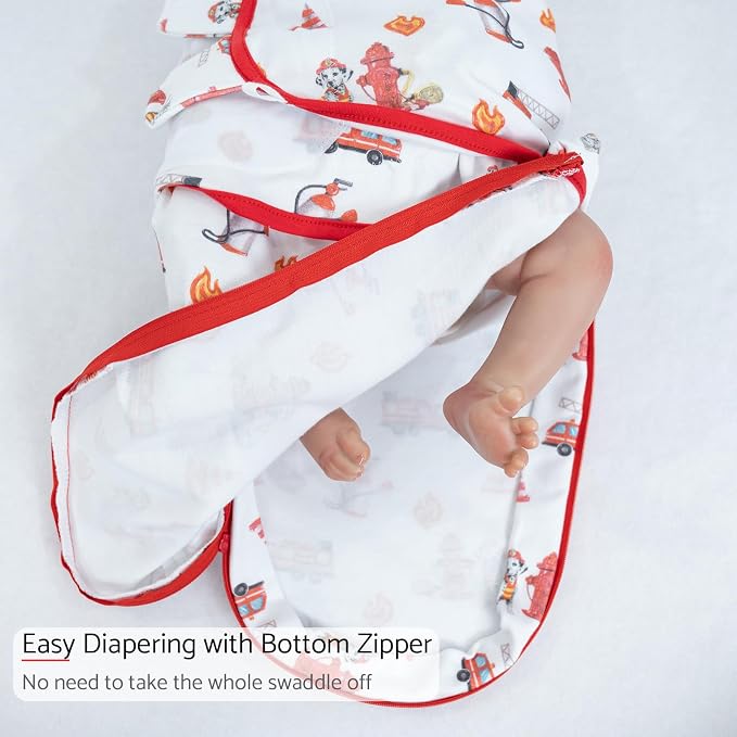 LollyBanks Baby Swaddles, 100% Organic Cotton Swaddle - Image 4
