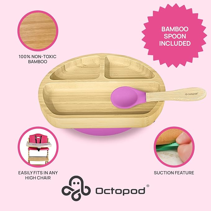 Abiie Octopod Bamboo Dish - Image 2