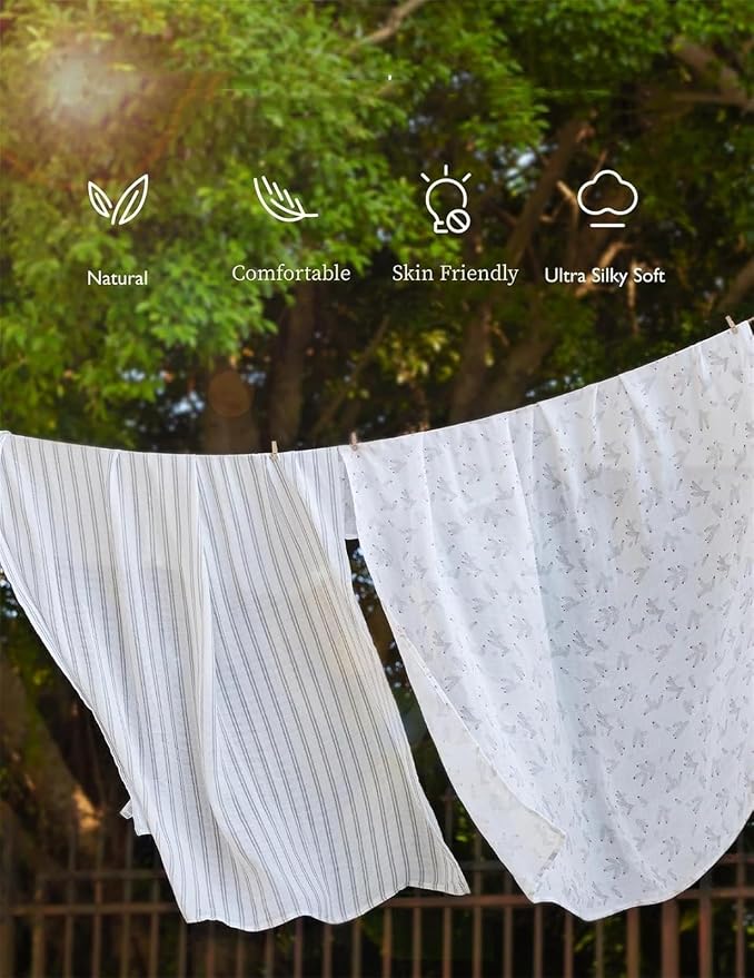 Momcozy Muslin Swaddle Blankets, Ultra Soft Neutral Baby Essentials Must Haves - Image 2