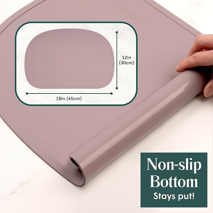 Simka Rose Silicone Baby Placemats That Stick to Table - Image 3
