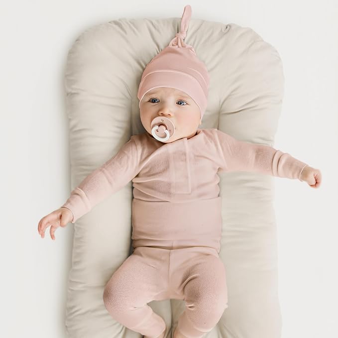 Konssy 6 Pack Baby Newborn Hats Set Knot Beanie Hats Soft - Image 3