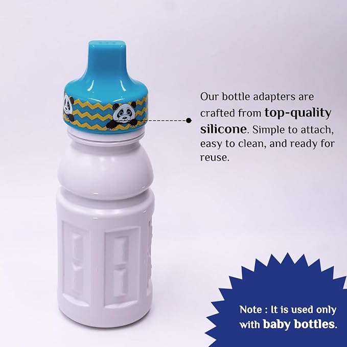 Refresh-a-Baby Bottle Top Spout Adapter – Reusable, Easily Convert Any Bottle - Image 2
