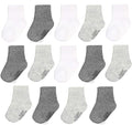Fruit of the Loom Baby 14-Pack Grow & Fit Flex Zones Cotton Stretch Socks by FruitoftheLoom