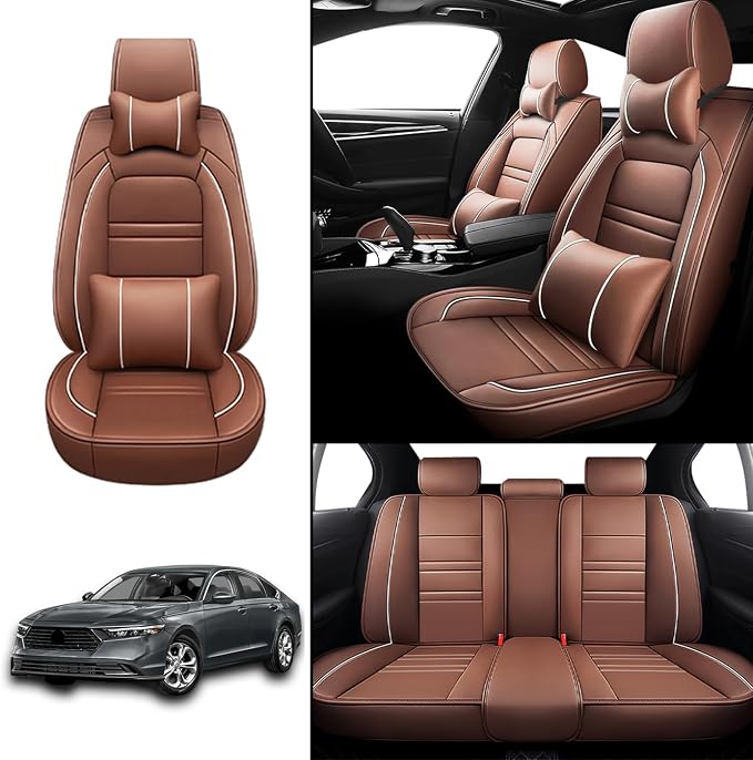 Car Seat Covers for Honda Accord 2003-2025 | 5-Seats Seat Covers, Waterproof - Image 2