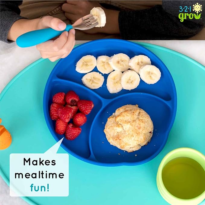 Silicone Easy Scoop & Hold Plate Set - Image 8