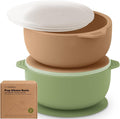 KeaBabies 2-Pack Baby Bowls by KeaBabies
