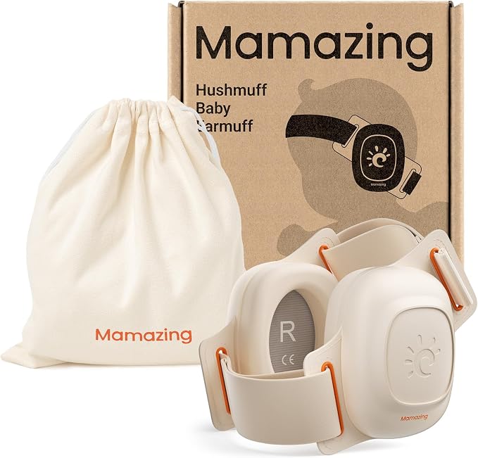 MAMAZING Baby Ear Protection for Infants and Toddlers, 25dB Noise Cancelling by MAMAZING