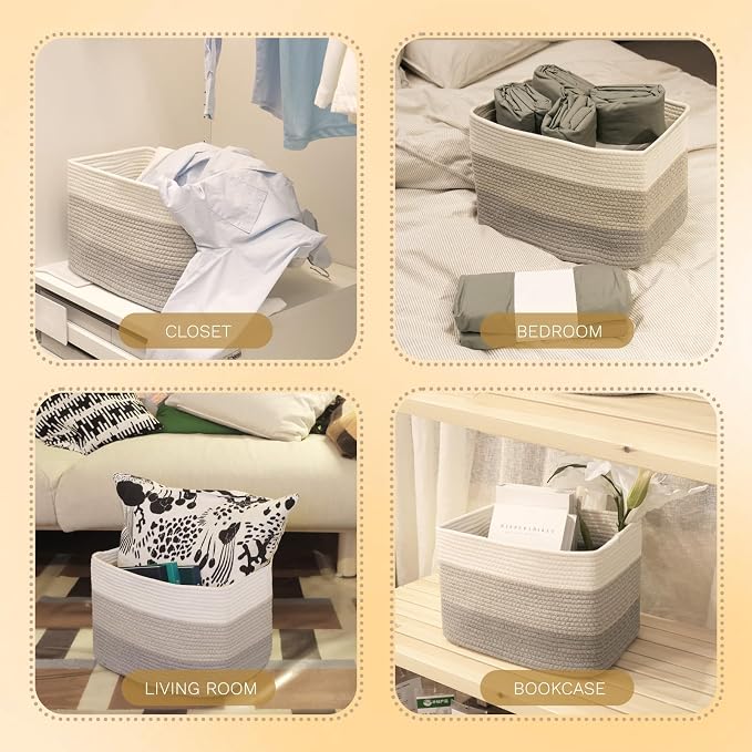 Hopegiver Storage Baskets for Organizing - Image 7