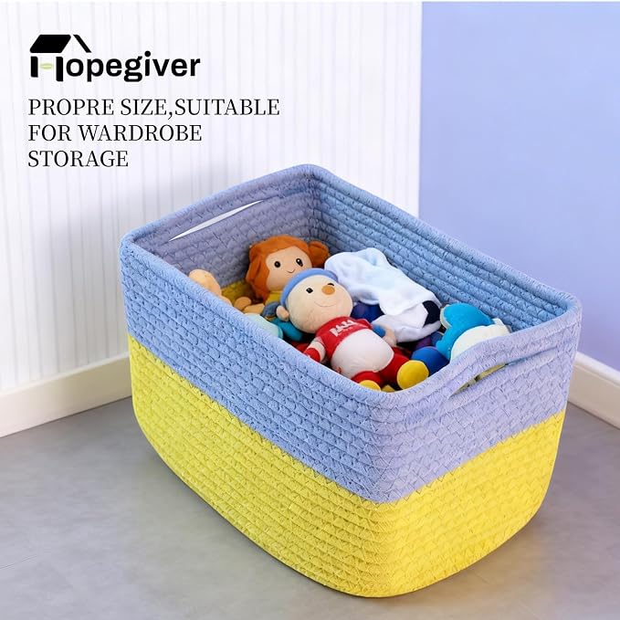 Hopegiver 3 Pack Storage Baskets - Image 5