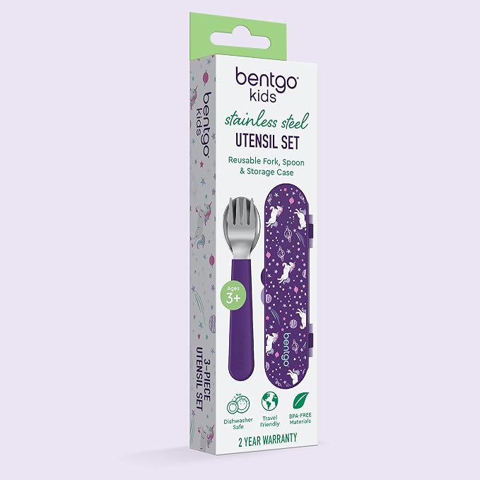 Bentgo® Kids Stainless Steel Utensil Set - Image 7