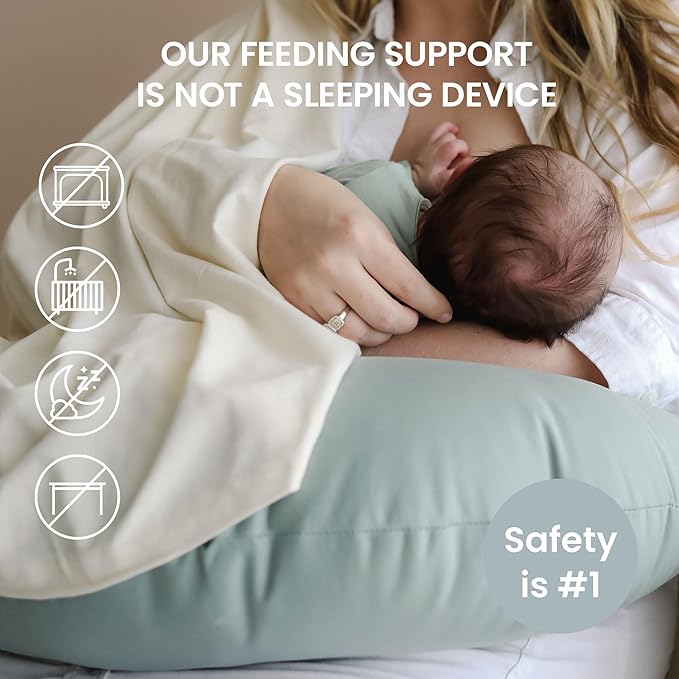 snuggle me Organic Nursing Pillow | Bottle & Breastfeeding Pillow - Image 6