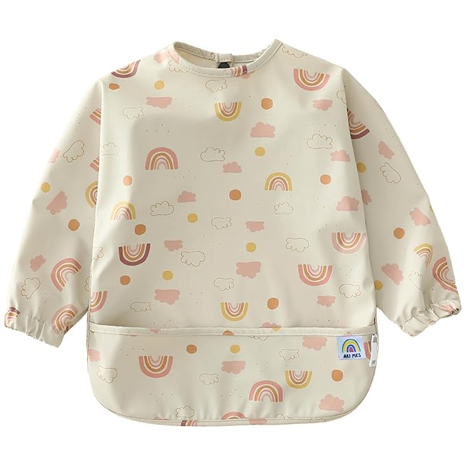 ARI MES Long Sleeves Waterproof Baby Bibs by ARIMES