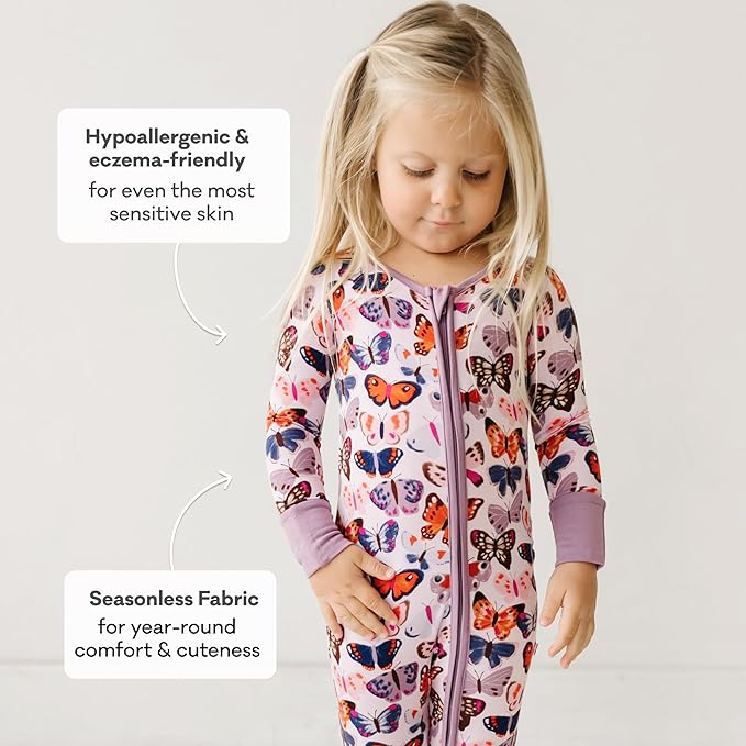 Little Sleepies Pajamas for Baby Boys & Girls, Viscose from Bamboo Baby Pajamas - Image 5
