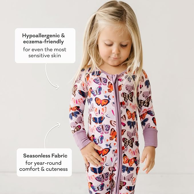 Little Sleepies Pajamas for Baby Boys & Girls, Viscose from Bamboo Baby Pajamas - Image 5