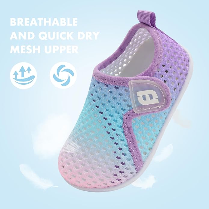 JOINFREE Baby Toddler Water Shoes Boys Girls Sandals Barefoot Kids Breathable - Image 3