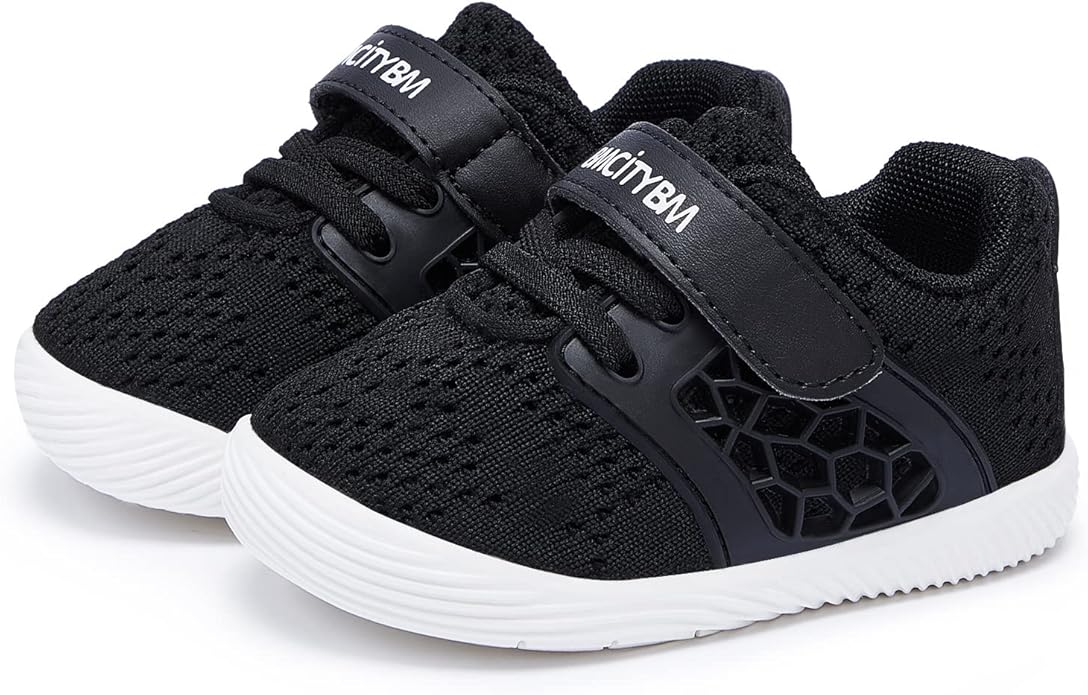BMCiTYBM Baby Boy Girl Shoes Breathable Mesh Walking Shoes Lightweight Non-Slip by BMCiTYBM