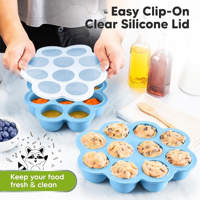 KeaBabies Silicone Food Freezer Trays - Image 4