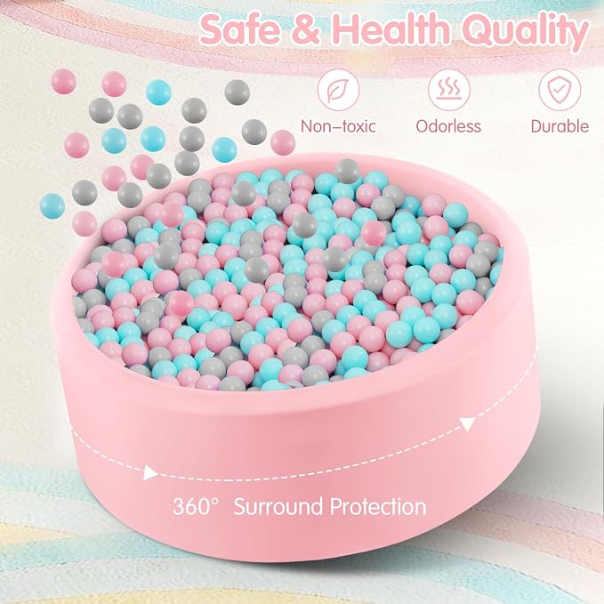 INFANS Foam Ball Pit for Toddlers - Image 3