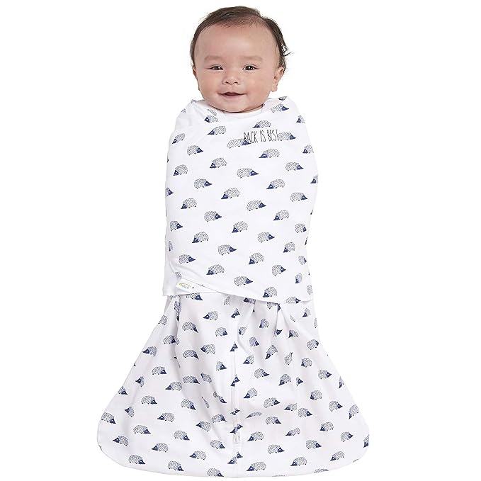 HALO 100% Cotton Sleepsack Swaddle, 3-Way Adjustable Wearable Blanket, TOG 1.5 - Image 2