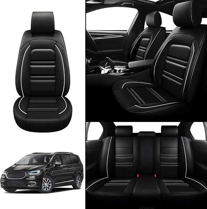 Seat Covers for Chrysler Car Pacifica 2004-2025 | 5-Seats Leather Seat Covers - Image 2