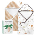 Momcozy Baby Towel with Hooded-2 Pack Soft Bath Towel Set-Shower Gifts or Bath by Momcozy