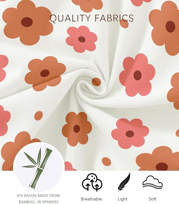 Jimonda Baby Girls Boys Footless Pajamas, Rayon From Bamboo Pjs 2 Way Zipper - Image 2