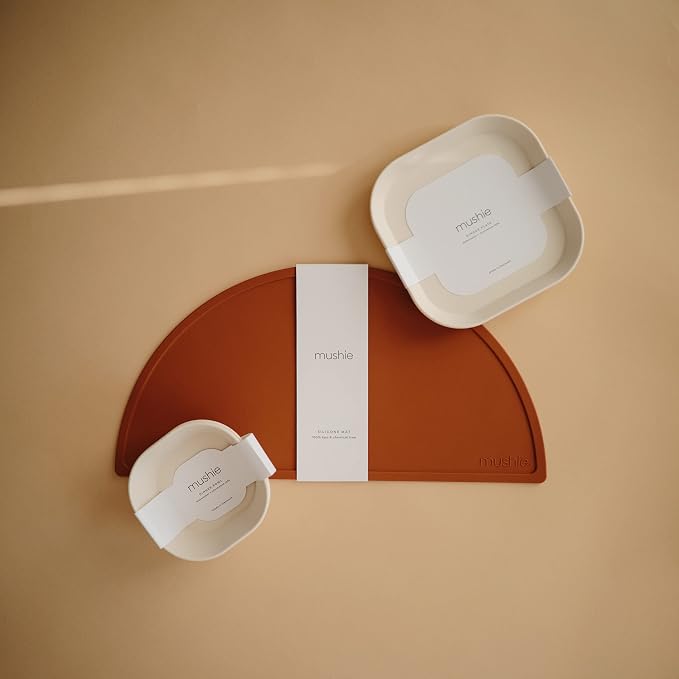 mushie Square Dinnerware Bowls for Kids | Made in Denmark - Image 6