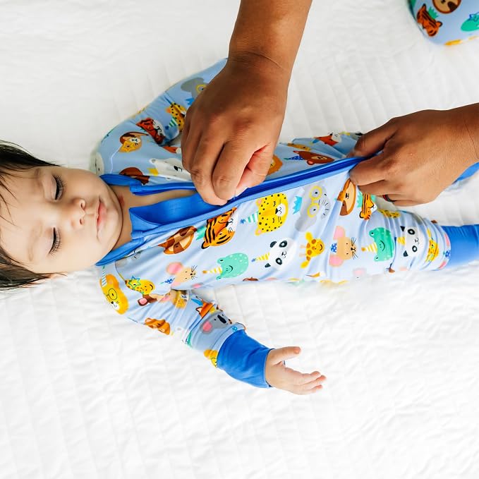 Little Sleepies Pajamas for Baby Boys & Girls, Viscose from Bamboo Baby Pajamas - Image 8