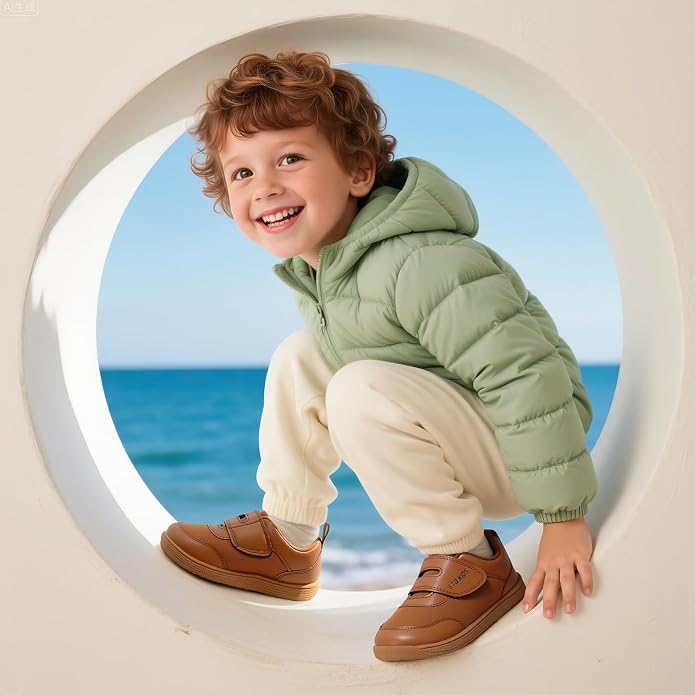 Toddler Wide Toe Box Barefoot Shoes Boys Girls Zero Drop, Baby First Walking - Image 3
