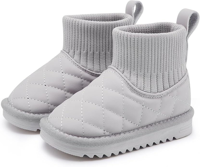 BMCiTYBM Girls Boys Snow Boots Warm Winter Fur Lined Baby Shoes - Image 5