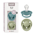 BIBS De Lux Baby Pacifier 2-Pack | Made in Denmark | BPA Free Dummy Soother by BIBS