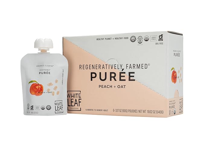 White Leaf Provisions Organic Purees/Baby Food Pouches - Image 4
