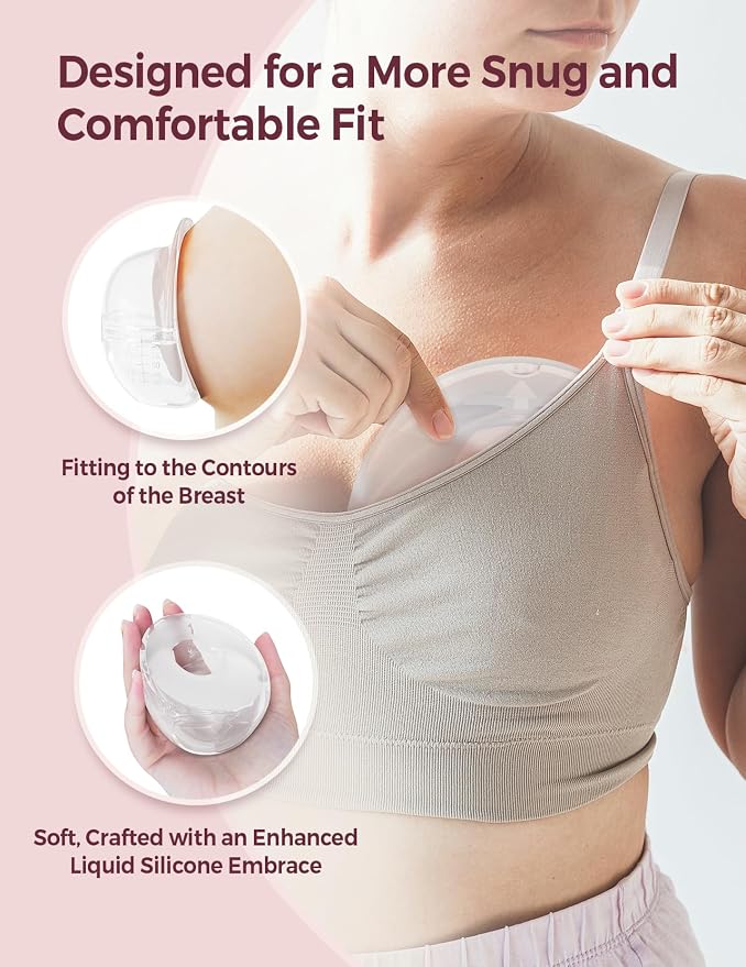 Momcozy Breast Milk Collector, Milk Collectors - Image 2