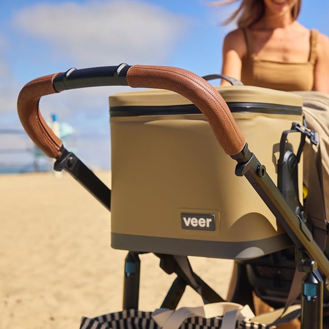 Veer Switch&Roll Stroller with Leather Grips and Leather Bumper Bar | 4 Wheel - Image 4