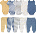 Kiddiezoom Newborn Baby Layette Set 10-Piece by Kiddiezoom