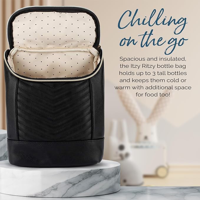 Itzy Ritzy Insulated Bottle Bag – Keeps Bottles Warm or Cool - Image 5