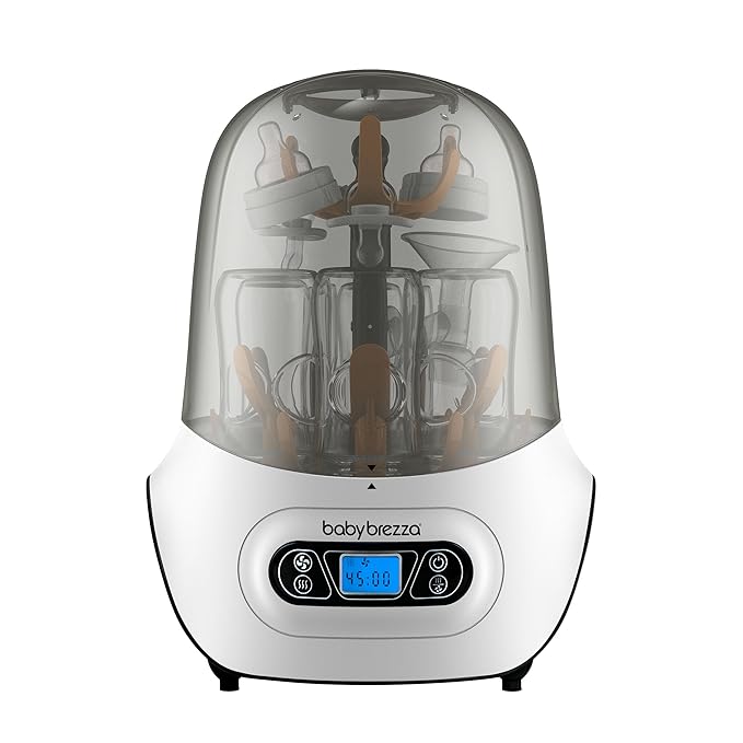 Baby Brezza Baby Bottle Sterilizer and Dryer Machine – Electric Steam by BabyBrezza