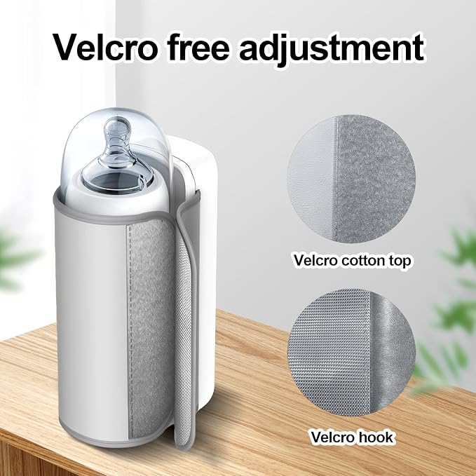 Portable Baby Bottle Warmer for Travel, Cordless Baby Bottle Warmer for - Image 8