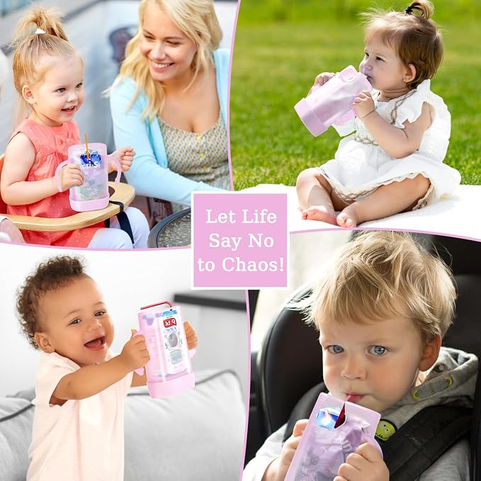 MOMUSE Dual-Lid Squeeze Pouch Holder - Image 8