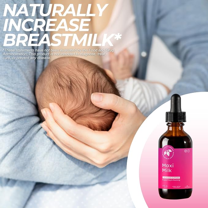 Mountain Meadow Herbs Maxi-Milk- Natural Liquid Lactation Support to Increase - Image 3