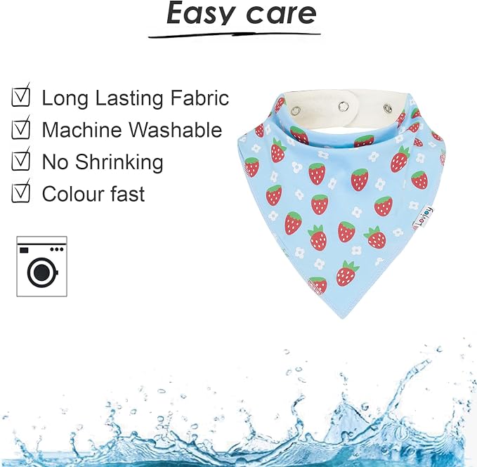 Lovjoy Large Bandana bibs - Image 5
